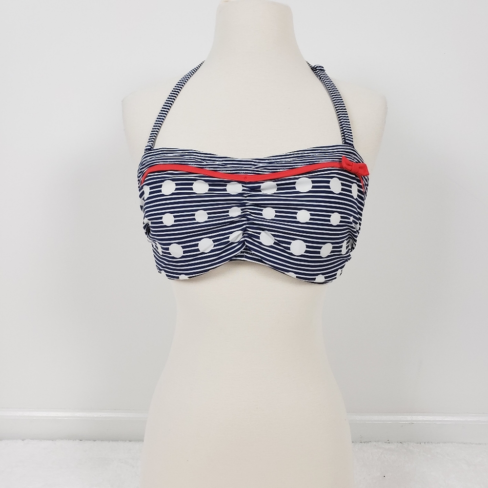 Freya Hello Sailor Bikini Top 32FF NWOT